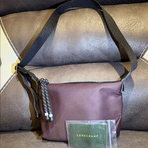 Longchamp Burgundy Shoulder Bag